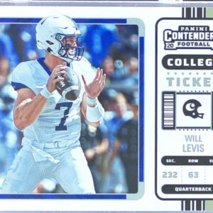 2023 Panini Chronicles Draft Picks Will Levis RC #2 Wildcats Contenders College