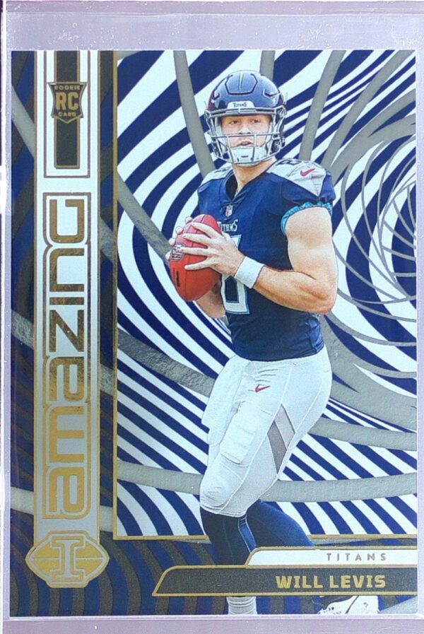 2023 Panini Illusions Will Levis RC #24 Titans Amazing