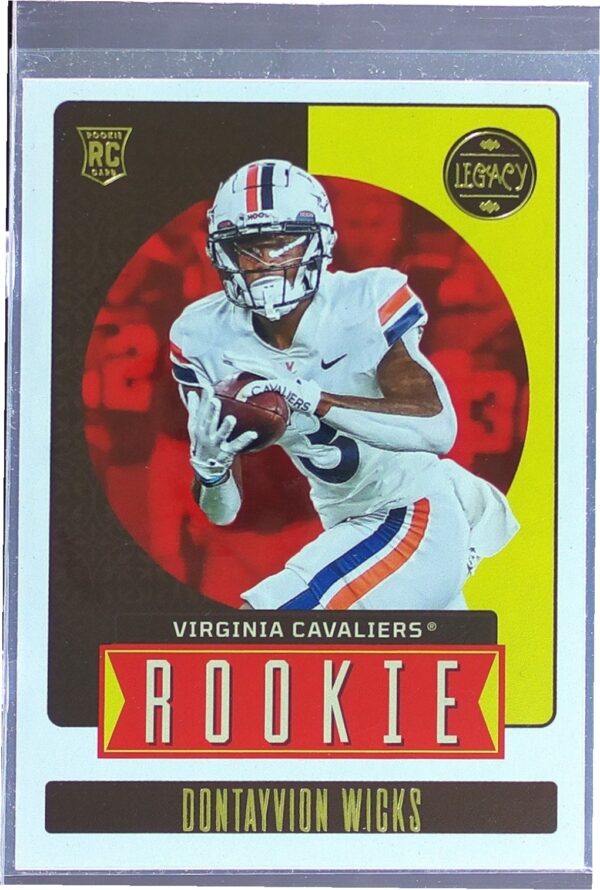 2023 Panini Legacy Dontayvion Wicks RC #199 Cavaliers