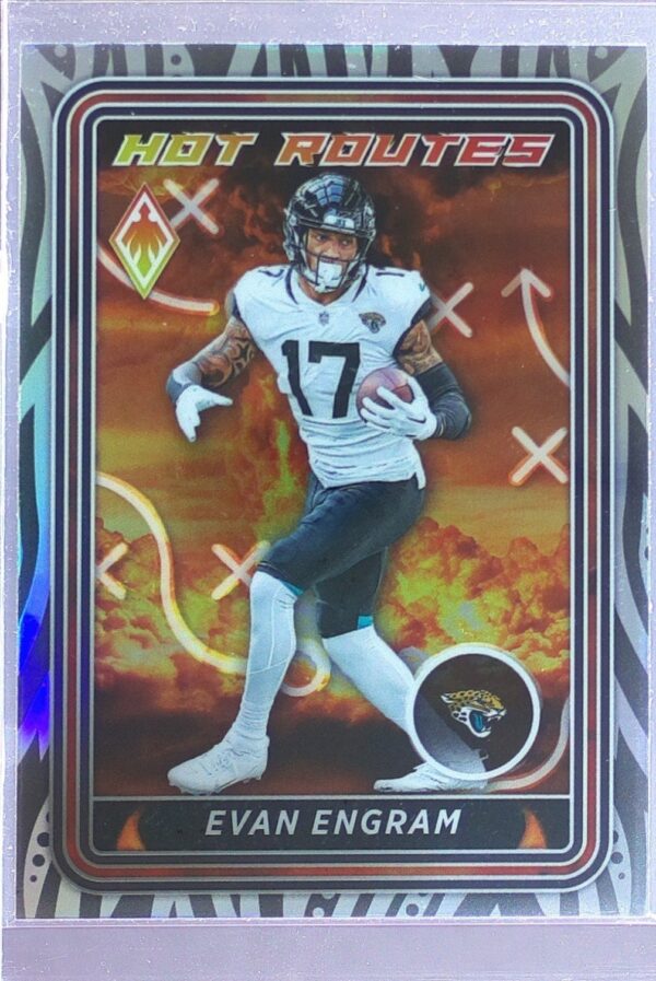 2023 Panini Phoenix Evan Engram #HR-23 Jaguars Hot Routes