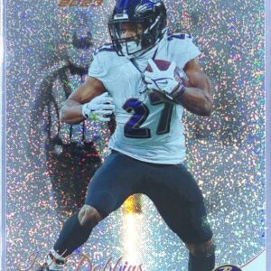 2023 Panini Prestige J.K. Dobbins Xtra Points Galaxy #21 Ravens
