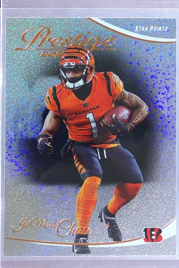 2023 Panini Prestige Ja'Marr Chase Xtra Points Dots #60 Bengals