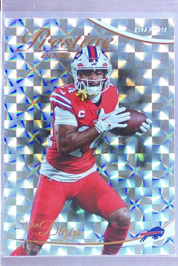 2023 Panini Prestige Stefon Diggs Xtra Points Hyper #36 Bills