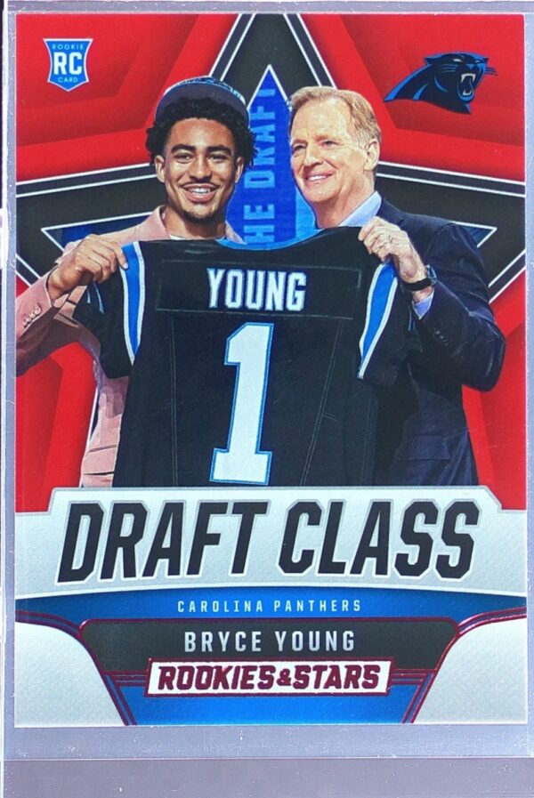2023 Panini Rookies & Stars Bryce Young RC #DC-3 Panthers Draft Class Longevity