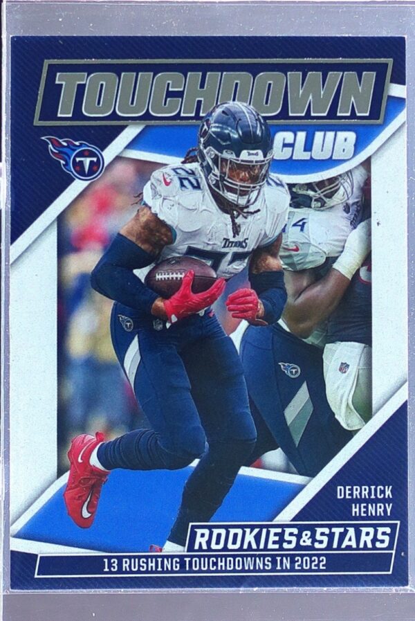 2023 Panini Rookies & Stars Derrick Henry #TD-3 Titans Touchdown Club