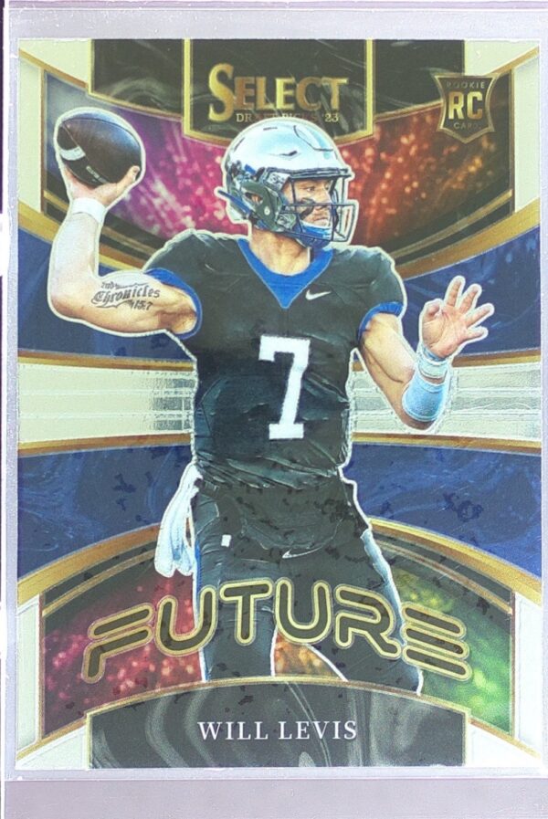 2023 Panini Select Draft Picks Will Levis RC #FUT-4 Wildcats Future