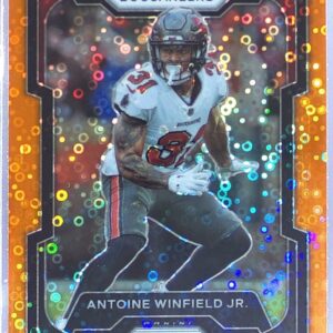 2023 Prizm Antoine Winfield Jr. Orange Disco #275 Buccaneers