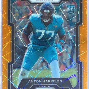 2023 Prizm Anton Harrison Orange Lazer RC #347 Jaguars