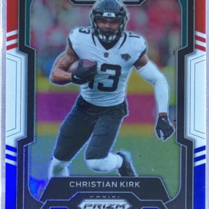 2023 Prizm Christian Kirk Red White and Blue #134 Jaguars