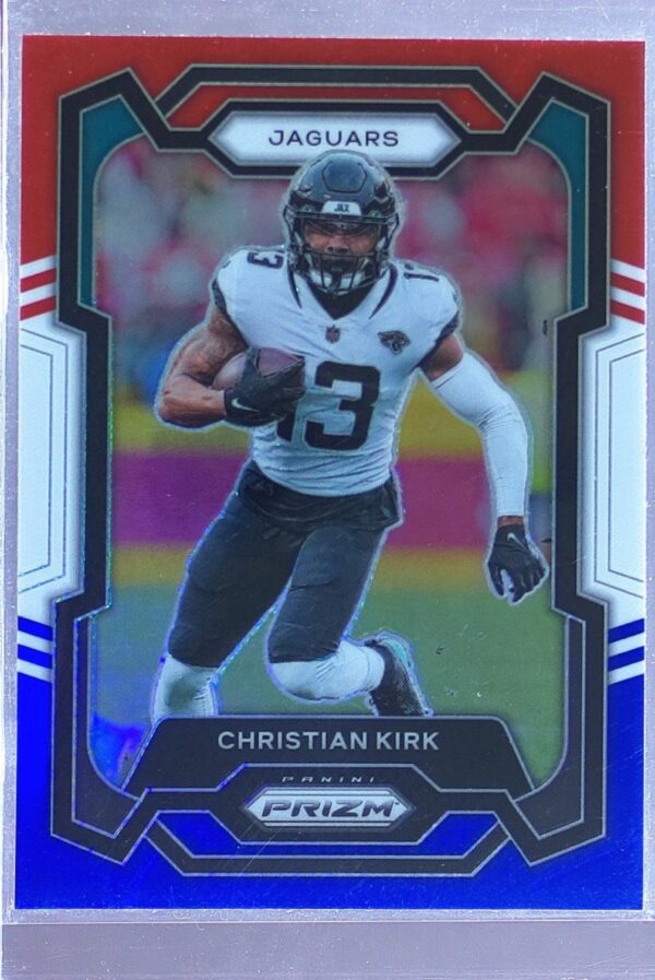 2023 Prizm Christian Kirk Red White and Blue #134 Jaguars