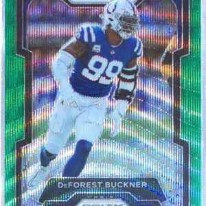 2023 Prizm DeForest Buckner Green Wave #125 Colts