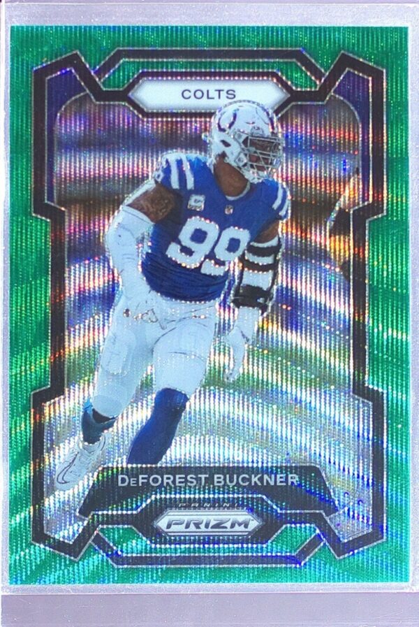 2023 Prizm DeForest Buckner Green Wave #125 Colts