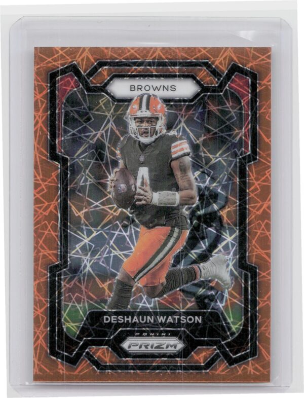 2023 Prizm Deshaun Watson Orange Lazer #65 Browns