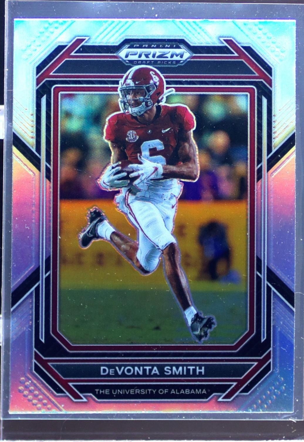 2023 Prizm Draft Picks DeVonta Smith Prizms Silver #31 Tide