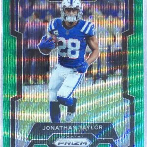 2023 Prizm Jonathan Taylor Green Wave #127 Colts