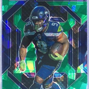 2023 Prizm Kenneth Walker III #H-14 Seahawks Emergent Prizms Green Ice