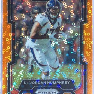 2023 Prizm Lil' Jordan Humphrey Orange Disco #90 Broncos