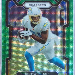 2023 Prizm Mike Williams Green Wave #161 Chargers