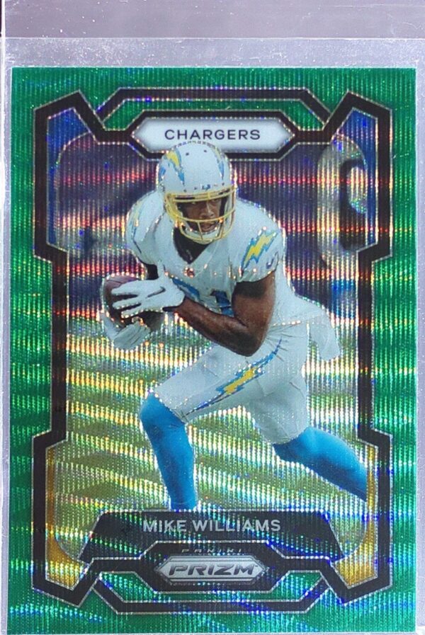 2023 Prizm Mike Williams Green Wave #161 Chargers