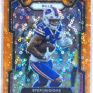 2023 Prizm Stefon Diggs Orange Disco #35 Bills