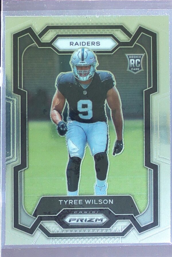 2023 Prizm Tyree Wilson RC #363 Raiders