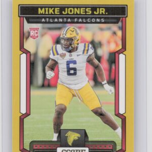 2023 Score Mike Jones Jr. Gold RC #395 Falcons