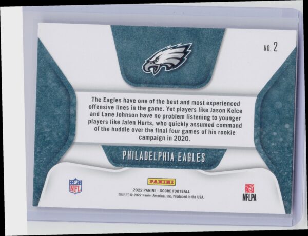 2023 Score Philadelphia Eagles #2 Eagles Huddle Up - Image 3