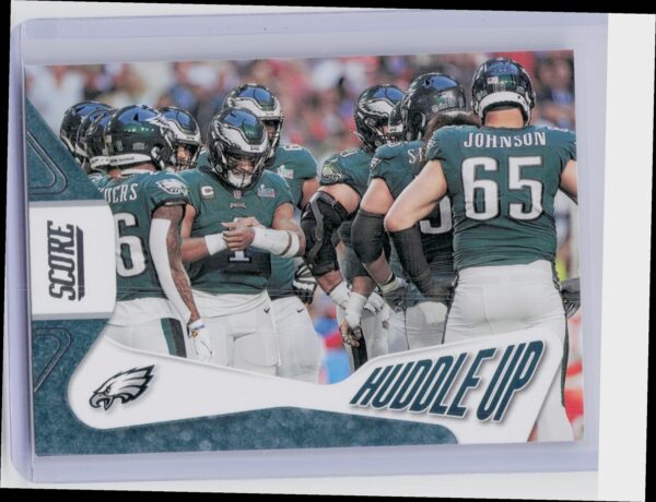 2023 Score Philadelphia Eagles #2 Eagles Huddle Up