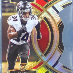 2023 Select Clark Phillips III Red and Yellow Prizms Die Cuts RC #109 Falcons