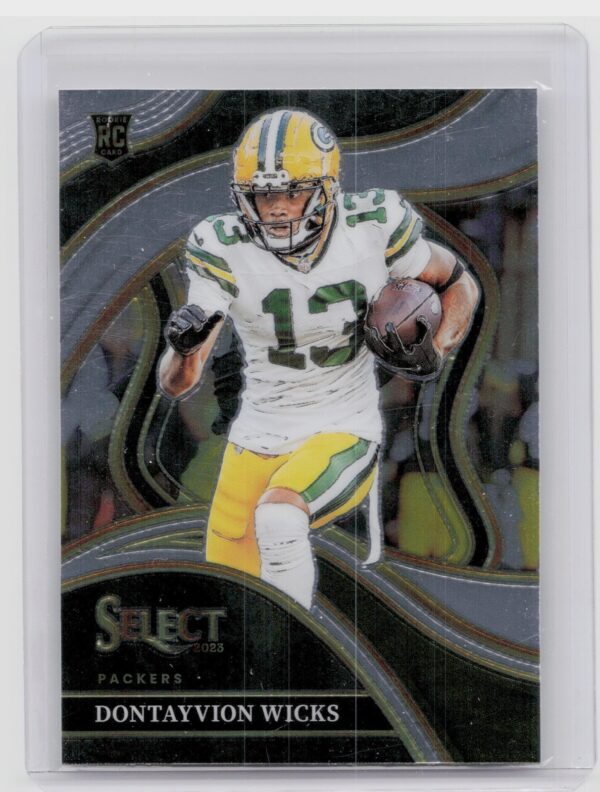 2023 Select Dontayvion Wicks Club Level RC #271 Packers