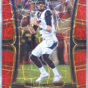 2023 Select Draft Picks Jared Goff Red Lazer Prizm #50 Bears