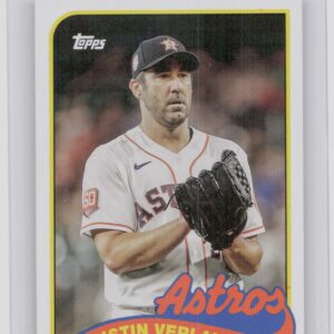 2023 Topps Archives Max Scherzer / Justin Verlander #89DH-16 Astros 1989 Topps D