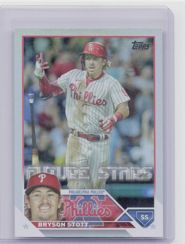 2023 Topps Bryson Stott Rainbow Foil #295 Phillies