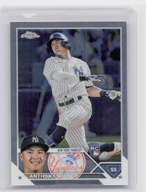 2023 Topps Chrome Anthony Volpe RC #4 Yankees