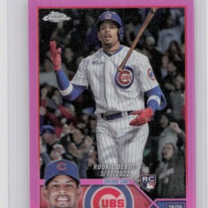 2023 Topps Chrome Update Christopher Morel Pink #USC106 Cubs