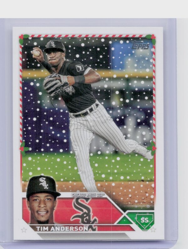 2023 Topps Holiday Tim Anderson #H182 White Sox