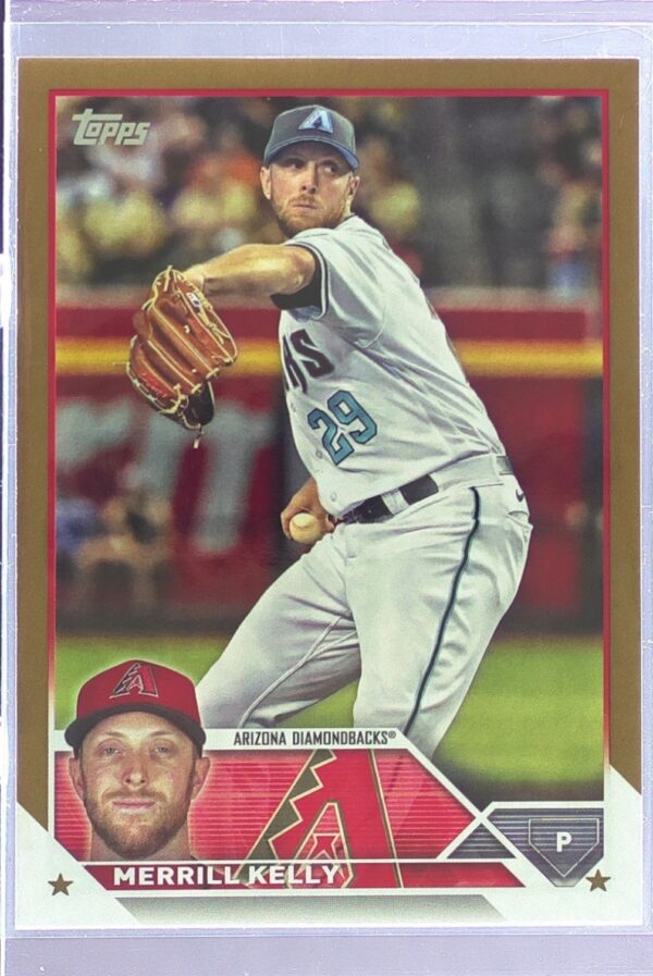 2023 Topps Merrill Kelly Gold /2023 #71 Diamondbacks