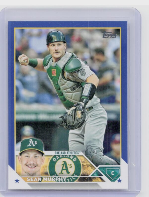 2023 Topps Sean Murphy Royal Blue #309 Athletics