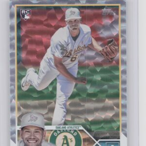 2023 Topps Update Garrett Acton Silver Pattern Foilboard #US192 Athletics