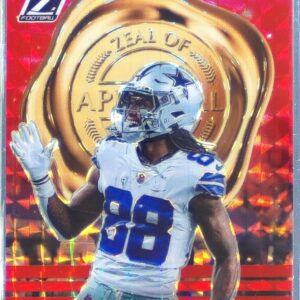 2023 Zenith CeeDee Lamb #17 Cowboys Zeal of Approval Red