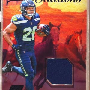 2023 Zenith Zach Charbonnet RC JSY #RS-ZCT Seahawks Rookie Stallions