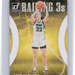 2024-25 Panini Caitlin Clark Collection Caitlin Clark #R1 Hawkeyes Raining 3s