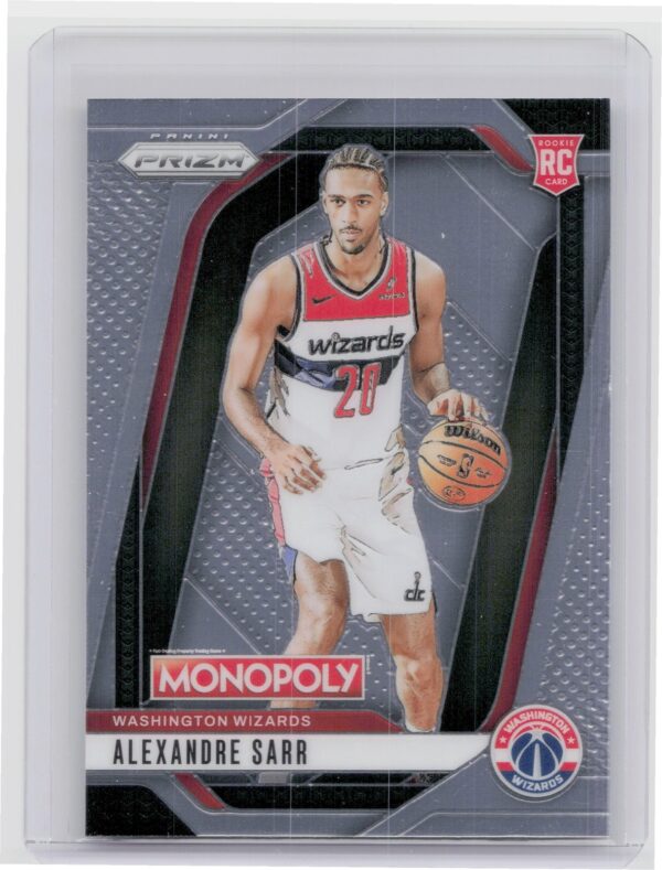 2024-25 Panini Prizm Monopoly Alexandre Sarr 86 Wizards