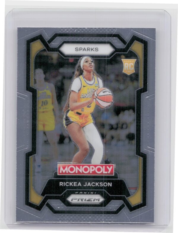 2024-25 Panini Prizm Monopoly WNBA Rickea Jackson RC 63 Sparks