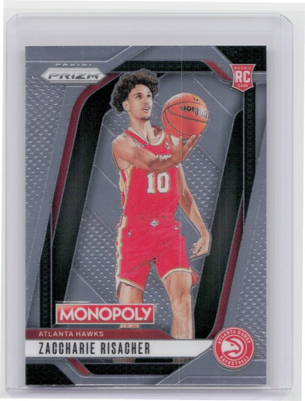 2024-25 Panini Prizm Monopoly Zaccharie Risacher RC 27 Hawks