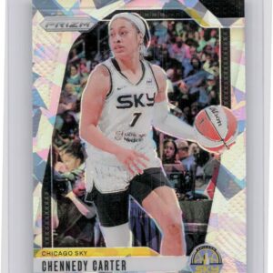 2024-25 Panini Prizm WNBA Chennedy Carter Ice Prizms #66 Sky