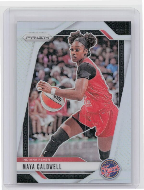 2024-25 Panini Prizm WNBA Maya Caldwell Silver Prizms #38 Fever