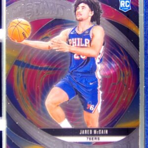 2024-25 Prizm Jared McCain RC #10 76ers Instant Impact