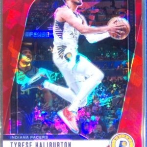 2024-25 Prizm Tyrese Haliburton Prizms Red Ice #99 Pacers