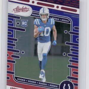 2024 Absolute Adonai Mitchell Red and Blue RC 151 Colts